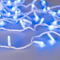 Гирлянда светодиодная декоративная ARD-STRING-CLASSIC-10000-WHITE-100LED-MILK-SYNC RGB (230V, 6.5W) (ARDCL, IP65) Arlight 028208