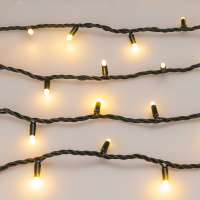 Гирлянда светодиодная декоративная ARD-STRING-PRO-1000-GREEN-100LED-MILK-PULSE Warm (230V, 7W) (ARDCL, IP65) Arlight 031662