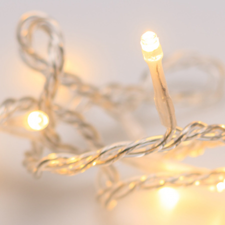 Гирлянда светодиодная декоративная ARD-STRING-HOME-5000-CLEAR-50LED-STD WARM (230V, 3.5W) (ARDCL, IP20) Arlight 025749