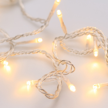 Гирлянда светодиодная декоративная ARD-STRING-HOME-5000-CLEAR-50LED-STD WARM (230V, 3.5W) (ARDCL, IP20) Arlight 025749