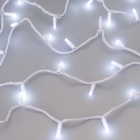 Гирлянда светодиодная декоративная ARD-STRING-CLASSIC-10000-WHITE-100LED-MILK-FLASH White (230V, 7W) (ARDCL, IP65) Arlight 031203