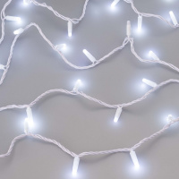 Гирлянда светодиодная декоративная ARD-STRING-CLASSIC-10000-WHITE-100LED-MILK-FLASH White (230V, 7W) (ARDCL, IP65) Arlight 031203