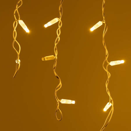 Гирлянда светодиодная декоративная ARD-EDGE-CLASSIC-2400х600-WHITE-88LED-FLASH Warm/Warm (230V, 6W) (ARDCL, IP65) Arlight 031191