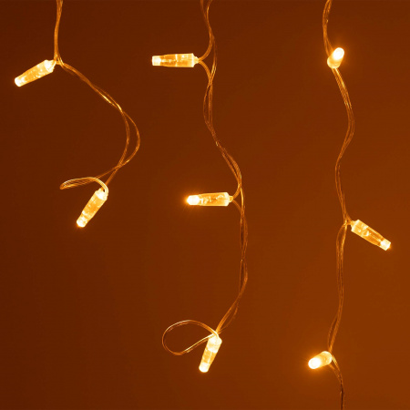 Гирлянда светодиодная декоративная ARD-EDGE-CLASSIC-2400х600-CLEAR-88LED-STD Yellow (230V, 6W) (ARDCL, IP65) Arlight 031183