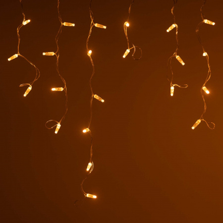 Гирлянда светодиодная декоративная ARD-EDGE-CLASSIC-2400х600-CLEAR-88LED-STD Yellow (230V, 6W) (ARDCL, IP65) Arlight 031183