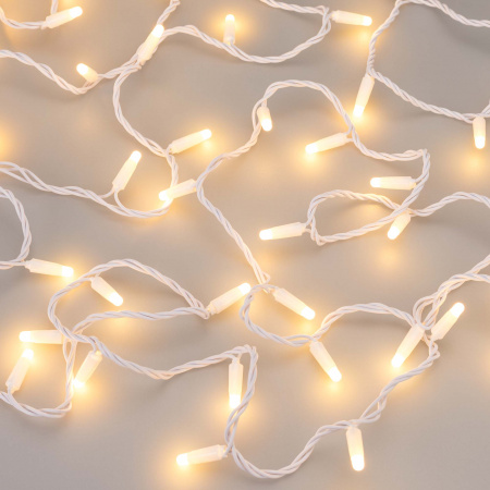 Гирлянда светодиодная декоративная ARD-STRING-CLASSIC-10000-WHITE-100LED-MILK-STD Warm (230V, 7W) (ARDCL, IP65) Arlight 031204