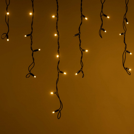 Гирлянда светодиодная декоративная ARD-EDGE-PRO-4000х600-BLACK-128LED-FLASH Warm/Warm (230V, 8W) (ARDCL, IP65) Arlight 031194