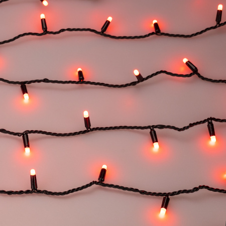 Гирлянда светодиодная декоративная ARD-STRING-CLASSIC-10000-BLACK-100LED-MILK-LIVE RGB-DMX (24V, 10W) (ARDCL, IP65) Arlight 031746