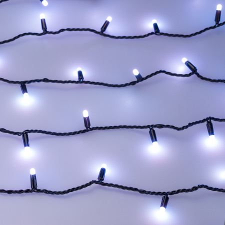 Гирлянда светодиодная декоративная ARD-STRING-CLASSIC-10000-BLACK-100LED-MILK-LIVE RGB-DMX (24V, 10W) (ARDCL, IP65) Arlight 031746