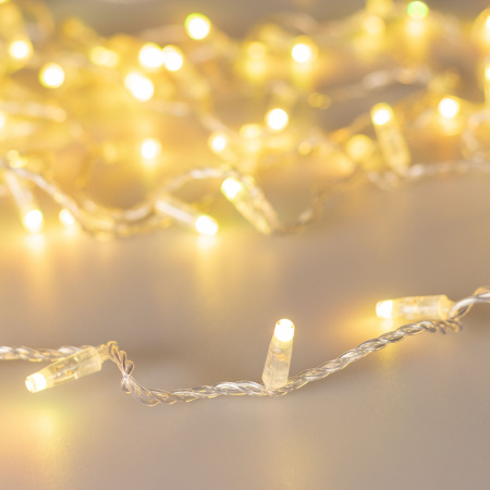 Гирлянда светодиодная декоративная ARD-STRING-CLASSIC-10000-CLEAR-100LED-SYNC RGB (230V, 6.5W) (ARDCL, IP65) Arlight 031119