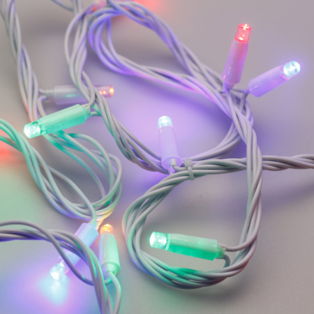 Гирлянда светодиодная декоративная ARD-STRING-CLASSIC-10000-WHITE-100LED-LIVE RGB (230V, 7W) (ARDCL, IP65) Arlight 025823