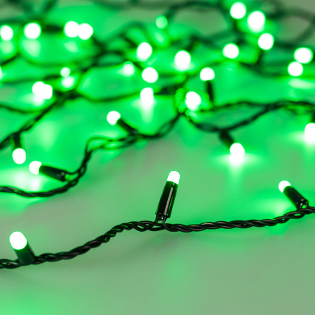 Гирлянда светодиодная декоративная ARD-STRING-CLASSIC-20000-BLACK-200LED-MILK-SYNC RGB (230V, 13W) (ARDCL, IP65) Arlight 028205