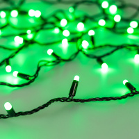 Гирлянда светодиодная декоративная ARD-STRING-CLASSIC-20000-BLACK-200LED-MILK-SYNC RGB (230V, 13W) (ARDCL, IP65) Arlight 028205