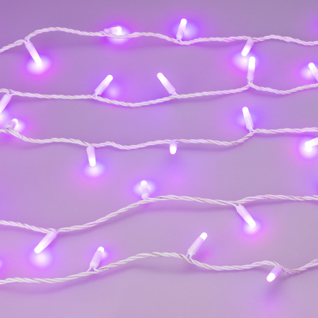 Гирлянда светодиодная декоративная ARD-STRING-CLASSIC-10000-WHITE-100LED-MILK-LIVE RGB-DMX (24V, 10W) (ARDCL, IP65) Arlight 031748