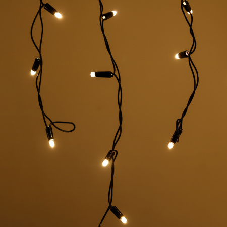 Гирлянда светодиодная декоративная ARD-EDGE-CLASSIC-2400х600-BLACK-88LED-STD WARM (230V, 6W) (ARDCL, IP65) Arlight 026013