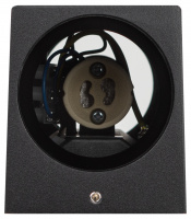 Подсветка декоративная WL38 BK MR16/GU10 (2 шт.), черный, для интерьера, фасадов зданий, лампа MR16 ( в комплект не входит) ЭРА Б0054410