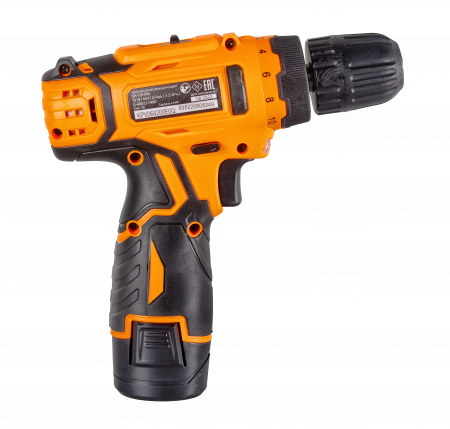 72/14/26 Дрель-шуруповерт аккумуляторная ДА-12Л-2КА (1.5 А/ч) Вихрь 