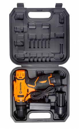 72/14/26 Дрель-шуруповерт аккумуляторная ДА-12Л-2КА (1.5 А/ч) Вихрь 