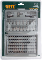 Набор бит 100 шт CrV FIT 57859