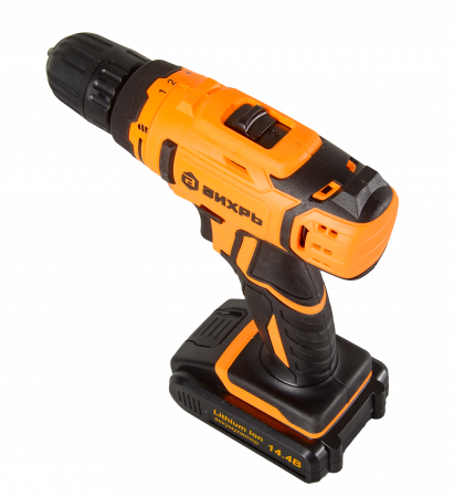 72/14/8 Дрель-шуруповерт аккумуляторная ДА-14.4Л-2К (2.0 А/ч) Вихрь 