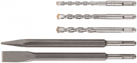 Перфоратор демонтажный 1500 Вт, 0-950 об/мин, 0-4300 уд/мин, 5 Дж, 3 реж., SDS-plus, БС щеток, 5.2 кг, кейс FIT 80117