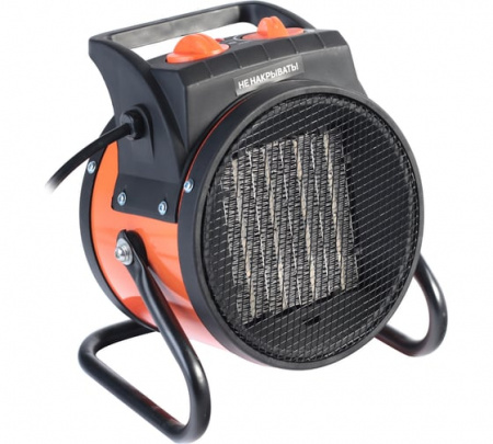 633307206 Тепловентилятор электрический на 2.0 кВт, 220В  PTR-3S, с терморегулятором, керамическим нагревательным элементом PTC, шнур с евровилкой Patriot 