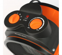 Тепловентилятор электрический на 3.0 кВт, напряжением 220В PTR-5S, с терморегулятором, керамическим нагревательным элементом PTC, шнур с евровилкой Patriot 633307207