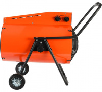 Тепловентилятор электрический на 24 кВт, 380В PT-R-24, с терморегулятором, нержавеющим ТЭНом, вилка встраиваемая на блоке управления Patriot 633307285