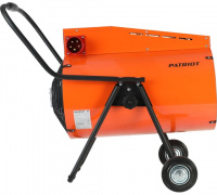 Тепловентилятор электрический на 24 кВт, 380В PT-R-24, с терморегулятором, нержавеющим ТЭНом, вилка встраиваемая на блоке управления Patriot 633307285