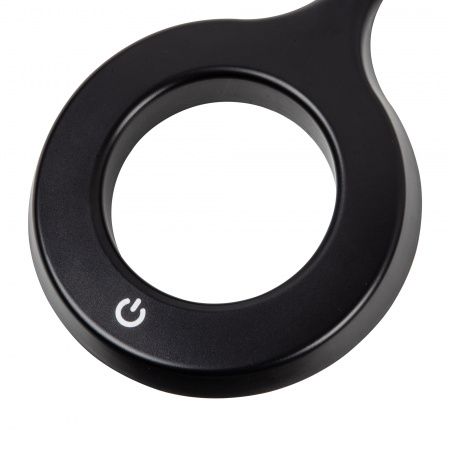 Торшер ULM-T610 7W/4500K/DIM BLACK напольный светодиодный 7W с регулировкой наклона Сенсорный выключатель Диммер Черный ТМ Uniel UL-00010177