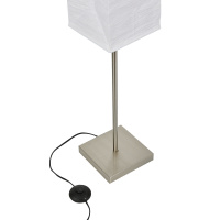 Торшер UML-T400 2хE27 WHITE напольный под две лампы E27 2х60W Механический выключатель Белый ТМ Uniel UL-00010191