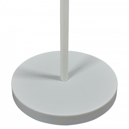 Торшер UML-T701 E27 WHITE напольный под лампу Е27 60W с регулировкой наклона Механический выключатель Белый ТМ Uniel UL-00010189