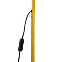 Торшер UML-T701 E27 YELLOW напольный под лампу Е27 60W с регулировкой наклона Механический выключатель Желтый Uniel UL-00010190