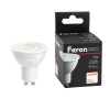 Лампа светодиодная LED 7вт 230в GU10 теплый с линзой 110 гр. Feron.PRO FERON LB-1607 38182