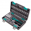 Набор инструментов, 1/4, Cr-V, S2, усиленный кейс, 47 предметов STELS 14099