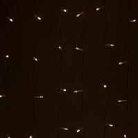 Светодиодная новогодняя гирлянда ЕNIG - 320W Занавес 8 режимов 3*2 м теплый белый 320 LED IP20 220 V ЭРА Б0051872