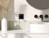 Розетка с заземлением IP44 - Legrand Etika - со шторками с защитной крышкой 16А 250В винтовые зажимы - антрацит Legrand/Daccord 672626