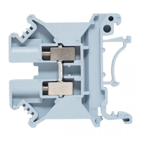 Клеммная колодка винтовая 4 UT серая EKF scr-ut-4-g