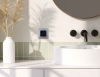 Розетка с заземлением IP44 - Legrand Etika - со шторками с защитной крышкой 16А 250В винтовые зажимы - алюминий Legrand/Daccord 672426