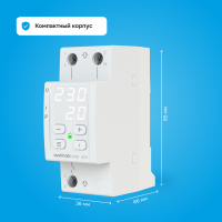 Реле напряжения c контролем тока Welrok VI-63 WELROK 4660251140274