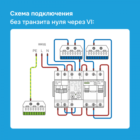Реле напряжения c контролем тока Welrok VI-63 WELROK 4660251140274