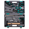 14104 Набор инструментов, 1/2, 1/4, CrV, пластиковый кейс 76 предметов STELS 