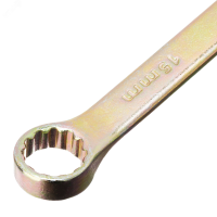 Ключ комбинированный, 15 мм, желтый цинк СИБРТЕХ 14981