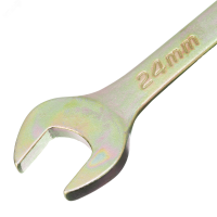 Ключ комбинированный, 24 мм, желтый цинк СИБРТЕХ 14986