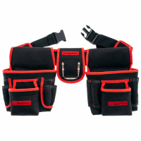 Сумка - пояс двойная, 20 карманов, держатель для молотка Matrix 90240