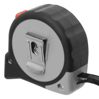 Рулетка Continuous fixation, 5 м х 19 мм, двухкомпонентный корпус, плавная фиксация Matrix 31088