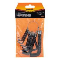 Набор ключей имбусовых HEX, 1.5–10 мм, 10 шт., оксидированные, на кольце Sparta 112665