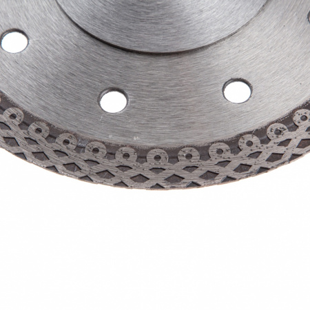 73053 Диск алмазный ф125х22.2мм. тонкий, сплошной (Jaguar), мокрое резание GROSS 