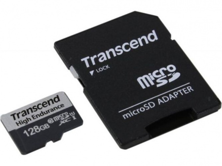 TS128GUSD340S Карта памяти 128GB MicroSD 340S UHS I, SDXC, V30, U3, 160 МБ/с, Class 10 Transcend  1000679212