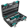 14118 Набор инструментов 1/2, 1/4, CrV, 12 гранные головки, пластиковый кейс, 94 предмета STELS 